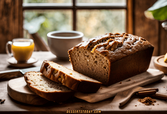 Big Man's World Eggless Banana Bread