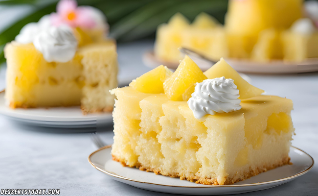  Pineapple Cloud Cake Starbucks