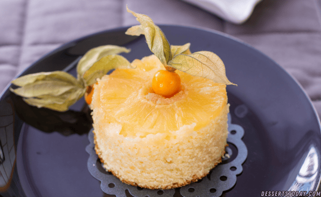 Pineapple Cloud Cake